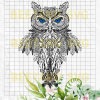 Mandala Owl Svg Files, Mandala Owl Vector, Mandala Owl Clipart, Mandala Owl Cricut Files, Mandala Owl Cutting Files For Cricut, Svg, Dxf, Eps, Png Instant Download