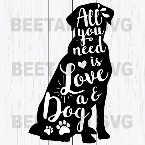 Dog svg file