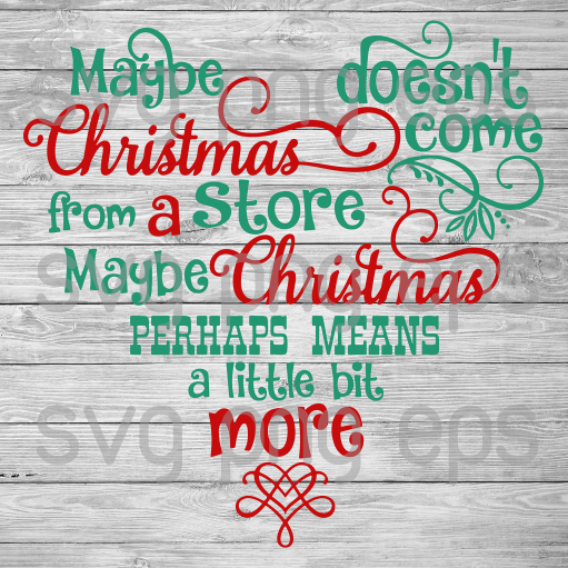 Christmas quotes SVG