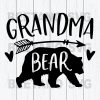 Grandma Bear Svg Files