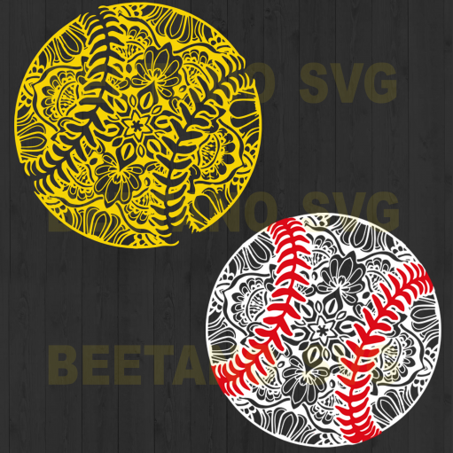Softball svg