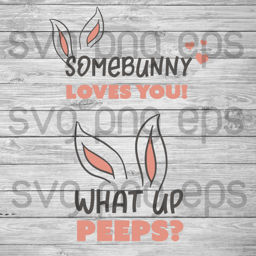 Some bunny loves you Svg