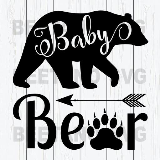 Baby Bear Svg