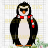 Penguin Boss Files For Cricut, Svg, Dxf, Eps, Png Instant Download