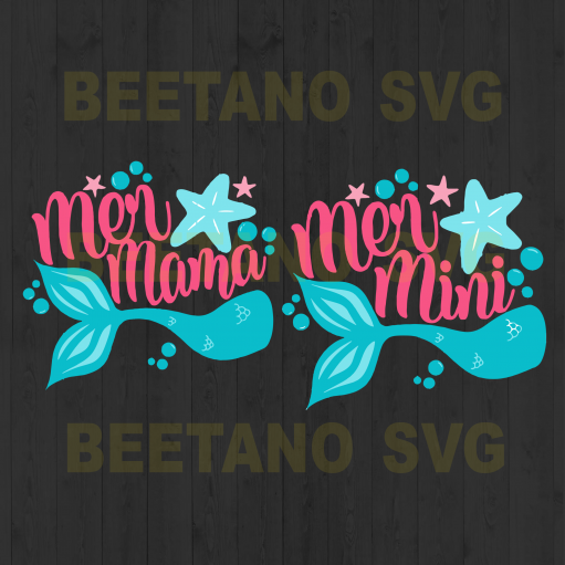 Mer Mama Svg