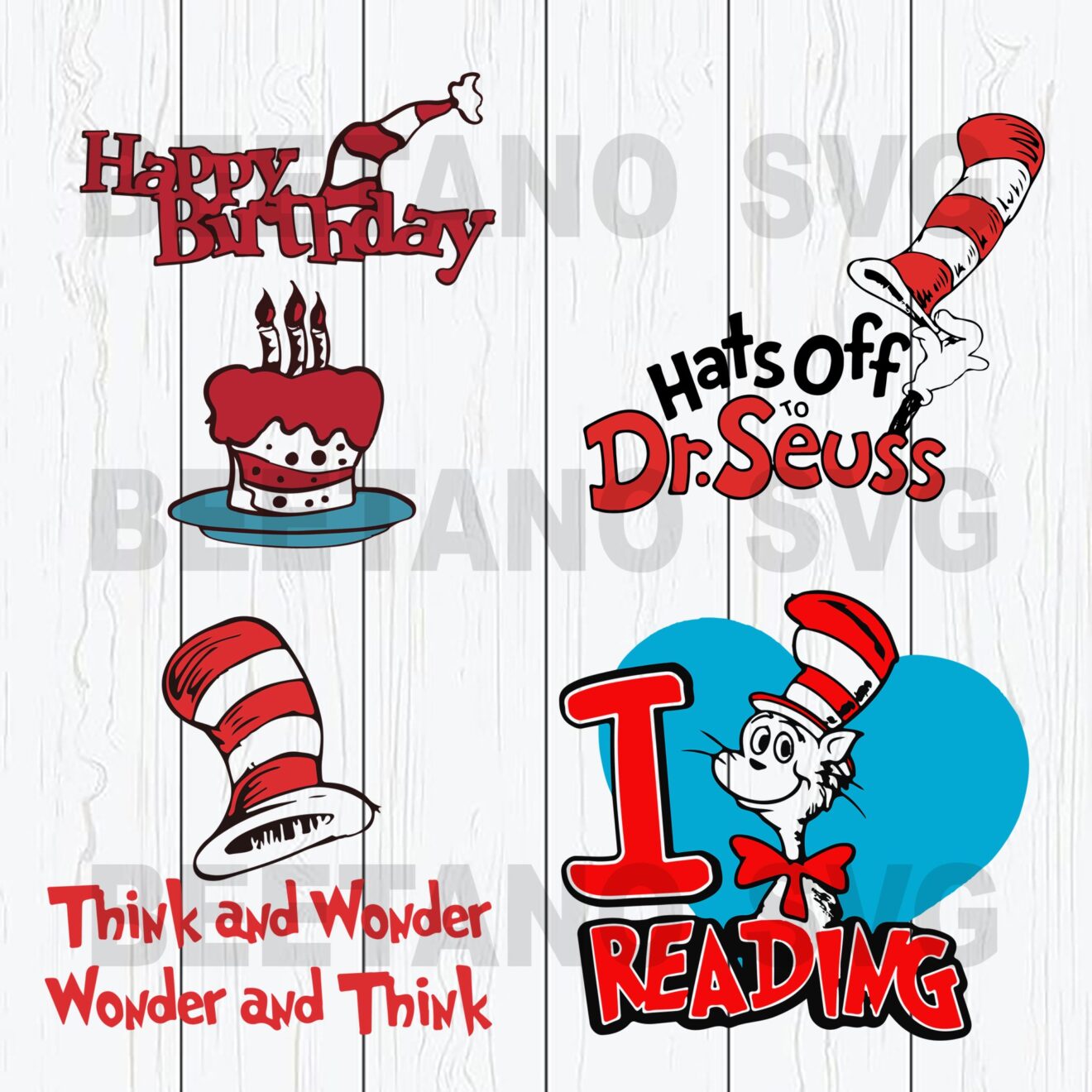 I Love Reading Think And Wonder Dr Seuss