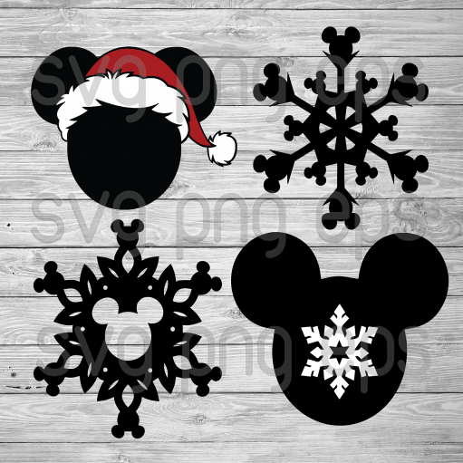 Mickey Santa Hat svg, Mickey Santa Hat christmas svg, Christmas Santa svg, Mickey Mouse Christmas, Christmas svg, Mickey Svg, Mickey head svg files for cricut