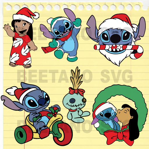 Christmas Lilo And Stitch