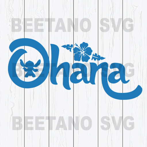 Ohana Means Svg Files, Stitch Svg, Lilo And Stitch Svg, Ohana Svg, Stitch Ohana Cricut, Ohana Means Family Disney Cutting Files For Cricut, Svg, Dxf, Eps, Png Instant Download