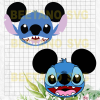 Lilo And Stitch Head Ears Svg, Lilo Stitch Cutting Files, Lilo Stich Cutting Files For Cricut, Svg, Dxf, Eps, Png Instant Download