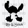 Lilo And Stitch Svg, Ohana Means Svg Files, Lilo And Stitch Cutting Files, Lilo And Stitch For Cricut, Svg, Dxf, Eps, Png Instant Download