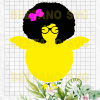 Black Women Chick Svg