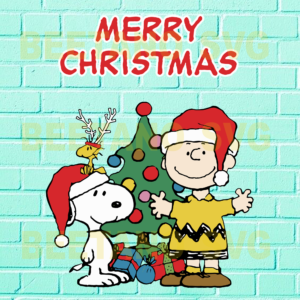 Snoopy Charlie Brown Christmas Svg, Snoopy Svg Files For Cricut