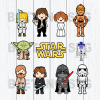 Star Wars Characters Svg Bundle