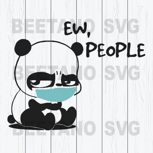 Ew People Panda Wear Facemask