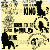 The Lion King Characters Bundle Svg Cut Files
