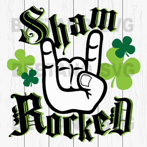 Samrocked Cutting Files For Cricut, SVG, DXF, EPS, PNG Instant Download