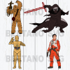 Star Wars Character Svg