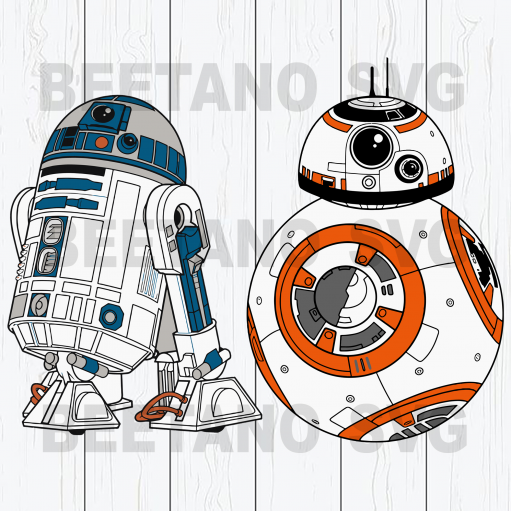 Star wars robot robo r2d2 SVG