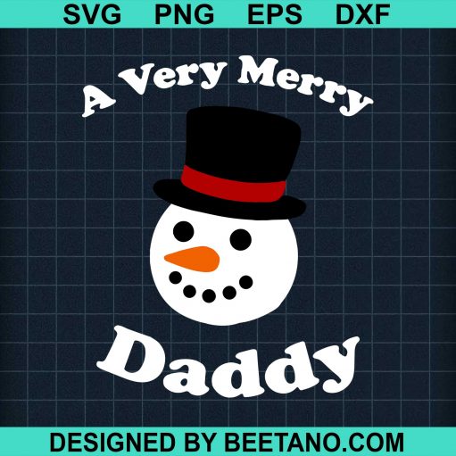 A Very Merry Daddy Christmas Svg