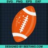 American Football Orange Ball Svg