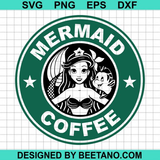 Ariel starbuck Coffee svg
