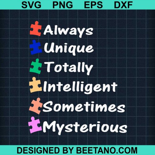 Autism piece SVG