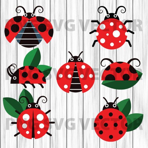 Ladybug svg, ladybug clipart, ladybug cutting file, ladybug file for cricut, ladybug bundle svg