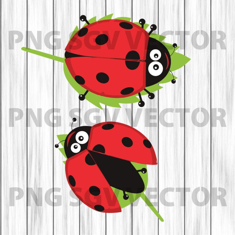 Ladybug Svg, Ladybug Clipart, Ladybug Cutting Files For Cricut