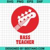 Bass Teacher Svg