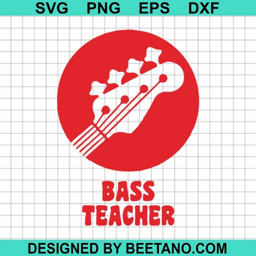 Bass Teacher svg