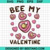 Bee My Valentine Svg