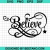 Belive Christmas Svg