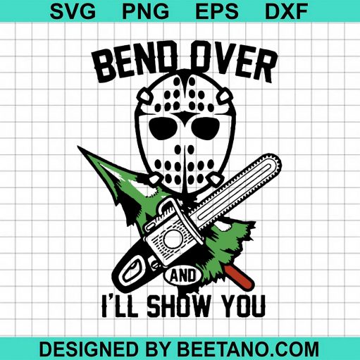 Bend Over And I'll Show You Christmas svg