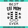 Best Cat Mom Ever Svg