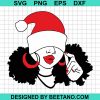 Black Gril Magic Merry Christmas