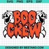Boo Crew Ghost Halloween Svg