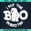 Boo In Bootay Naughty Halloween Svg