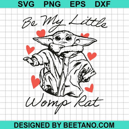 Boy'S Star Wars The Mandalorian Valentine'S Day The Child Be My Womp Rat