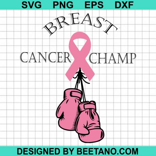 Breast Cancer Champ SVG