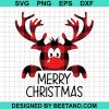Buffalo Plaid Reindeer Merry Christmas 2020