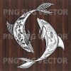 Mandala Dolphin Svg Bundle, Mandala Dolphin Cutting Files, Mandala Dolphin Vector Bundle, Dolphin Svg Files For Cricut, Svg, Dxf, Eps, Png Instant Download