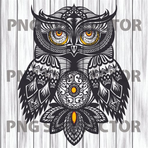 Owl svg, mandala owl svg, mandala own clipart, mandala own cutting file, own clipart, own file for cricut