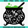 Cauldron Witches Svg, Witch Cauldron