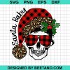 Christmas Santa Baby Leopard Plaid Sull