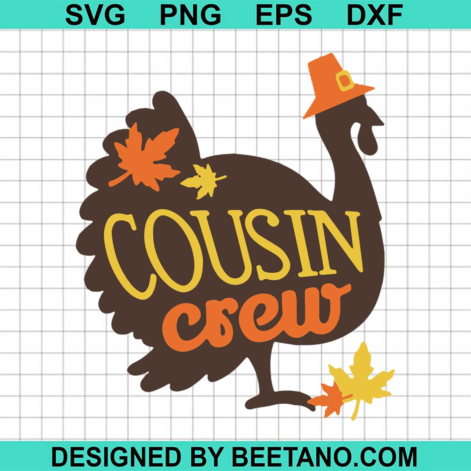 Cousin Crew Thanksgiving SVG, cousin SVG, family SVG