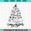 Cute Cat Xmas Tree Meowy Christmas Svg