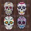 Mandala Sugar Skull Bundle Svg