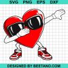 Dabbing Heart Boy Valentine