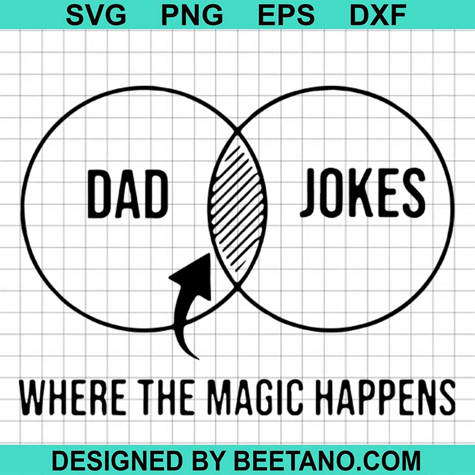 Dad Jokes Where The Magic Happens Svg Dad Jokes Svg Dad Svg